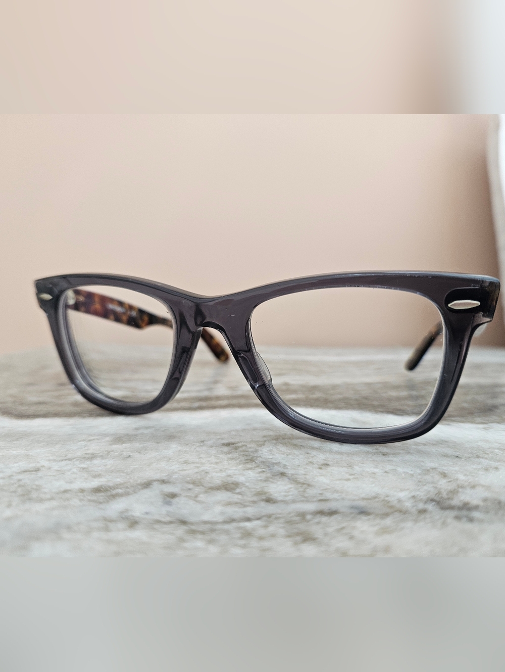 Gray & Torttoiseshell Ray-Ban Fashion Eyewear — Classic Gray Frame